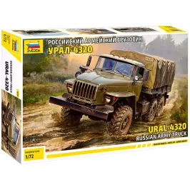 Российский армейский грузовик "Урал-4320" (1:72) картинка 406050 - МосИгра
