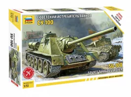 Советский истребитель танков СУ-100 (1:72) картинка 345351 - МосИгра