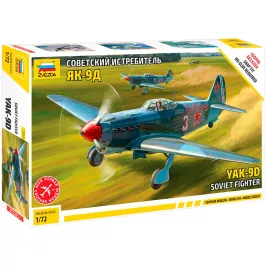 Советский истребитель Як-9Д (1:72) картинка 405927 - МосИгра