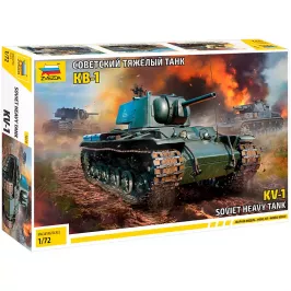 Советский тяжелый танк КВ-1 (1:72) картинка 405925 - МосИгра