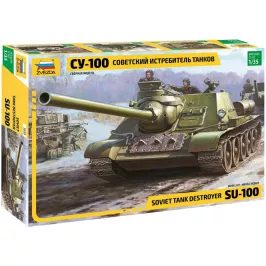 Советский истребитель танков СУ-100 (1:35) картинка 406094 - МосИгра