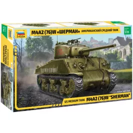 Американский средний танк "Шерман" М4А2(76)W картинка 406090 - МосИгра