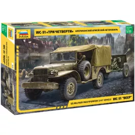 Американский армейский автомобиль WC-51 "Три четверти" картинка 406148 - МосИгра