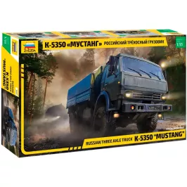 Российский трехосный грузовик К-5350 "Мустанг" картинка 406011 - МосИгра