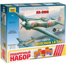 Подарочный набор "Советский истребитель Ла-5ФН" картинка 406245 - МосИгра