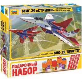 Подарочный набор "Авиационная группа высшего пилотажа МиГ-29 "Стрижи" картинка 405937 - МосИгра