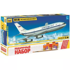 Подарочный набор "Пассажирский авиалайнер Ил-86" картинка 1008 - МосИгра