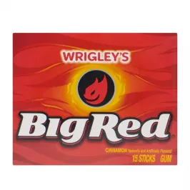 Жевательная резинка Big Red Cinnamon 15 sticks Gum картинка 343847 - МосИгра