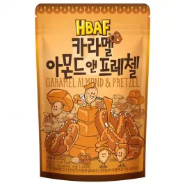 HBAF Миндаль со вкусом карамели и солёной претцели (210 грамм) картинка 346645 - МосИгра