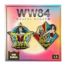 Значок Pin Kings DC Чудо-женщина 84 1.3 - набор из 2 шт картинка 345010 - МосИгра