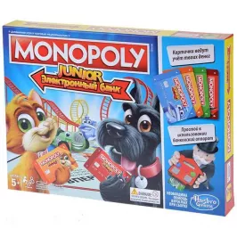 Монополия Junior Электронный банк картинка 329167 - МосИгра