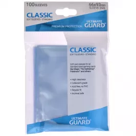 Протекторы Ultimate Guard Standart (100 шт., 66х93 мм) картинка 328303 - МосИгра