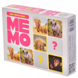 Мемо "Мир животных" картинка 329388 - МосИгра