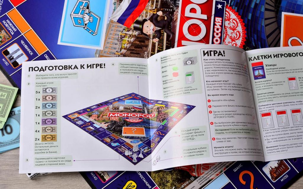 Монополия Россия | Купить настольную игру в магазинах Мосигра