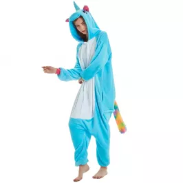 Кигуруми CNPAJAMA: Голубой единорог (S) картинка 377229 - МосИгра