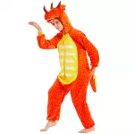 Кигуруми CNPAJAMA: Динозавр. Красный (M) картинка 377223 - МосИгра