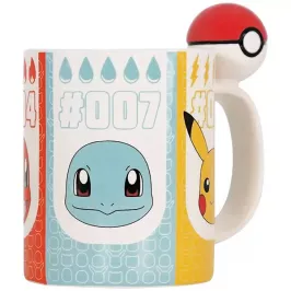 Кружка из доломита с 3D ручкой Pokemon Pokeball картинка 408328 - МосИгра