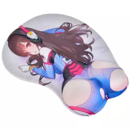 Коврик для мыши с подушкой Overwatch: D.Va картинка 400733 - МосИгра