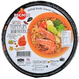 Лапша быстрого приготовления PICNIC со вкусом Том Ям картинка 402508 - МосИгра