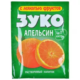 Растворимый напиток Zuko со вкусом апельсина картинка 402506 - МосИгра