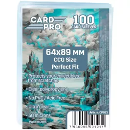 Протекторы Card-Pro Perfect Fit прозрачные (100 шт., 64x89 мм) картинка 345744 - МосИгра