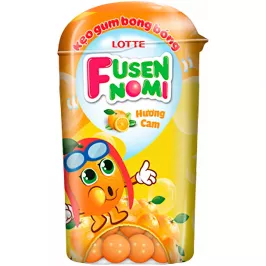 Жевательная резинка LOTTE Fusen No Mi со вкусом апельсина картинка 377812 - МосИгра