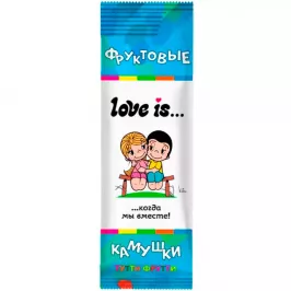 Жевательное драже Love is со вкусом тутти-фрутти картинка 377847 - МосИгра