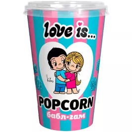 Попкорн карамельный Love is: бабл-гам картинка 377837 - МосИгра