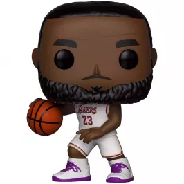 Фигурка Funko POP! NBA: Lakers - Lebron James (White Uniform) 52 картинка 405362 - МосИгра