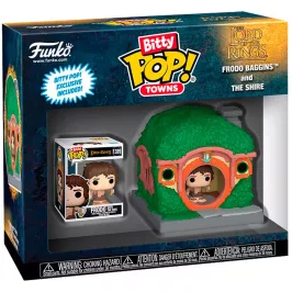Набор фигурок Bitty POP! Towns. The Lord of the Rings: Frodo Baggins and The Shire картинка 407112 - МосИгра