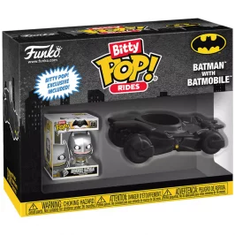 Набор фигурок Bitty POP! Rides. DC Batman: Batman with Batmobile картинка 433187 - МосИгра