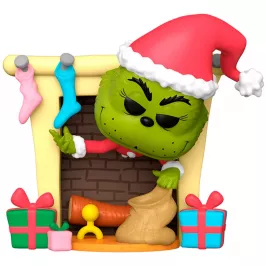 Фигурка Funko POP! Deluxe. How The Grinch Stole Christmas: Grinch with Bag 35 картинка 407140 - МосИгра
