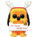Фигурка Funko POP! Disney Holiday. Pluto (Flocked). Amazon Exclusive 1227 картинка 405328 - МосИгра