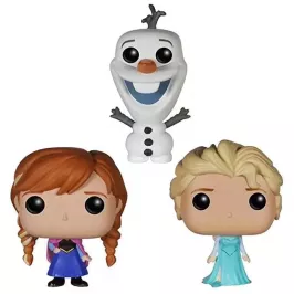Набор фигурок Pocket POP! Disney Frozen: Anna, Olaf, Elsa 01 картинка 407872 - МосИгра