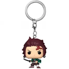 Брелок Funko POP! Pocket Keychain. Demon Slayer: Tanjiro Kamado (2023) картинка 374254 - МосИгра