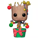 Фигурка Funko POP! Bobble Marvel Holiday Groot. Lights & Ornaments 399 картинка 405363 - МосИгра