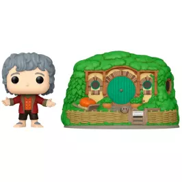 Фигурка Funko POP! Town. The Lord of The Rings. Bilbo Baggins with Bag-End 39 картинка 405377 - МосИгра