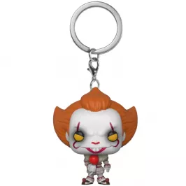 Брелок Funko POP! Pocket Keychain. IT: Pennywise with Balloon картинка 392205 - МосИгра