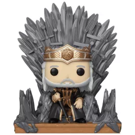 Фигурка Funko POP! Deluxe. House of the Dragon: Viserys on the Iron Throne 12 картинка 402224 - МосИгра