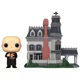 Фигурка Funko POP! Town. The Addams Family: Uncle Fester & Addams Family Mansion 40 картинка 403627 - МосИгра