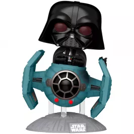Фигурка Funko POP! Star Wars: Darth Vader with Tie Advanced x1 Starfighter 742 картинка 407141 - МосИгра