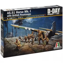Транспортный планёр AS.51 Horsa Mk. I with British Paratroops (1:72) картинка 433802 - МосИгра