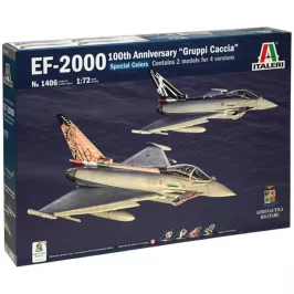 Набор истребителей EF-2000 100th Anniversary "Gruppi Caccia" (1:72) картинка 433815 - МосИгра