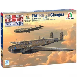 Бомбардировщик FIAT BR.20 Cicogna (1:72) картинка 433816 - МосИгра