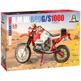 Мотоцикл B.M.W. R80 G/S 1000 Paris Dakar 1985 (1:9) картинка 431869 - МосИгра