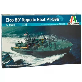 Военный катер Elco 80' Torpedo Boat PT-596 (1:35) картинка 431844 - МосИгра
