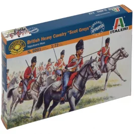 Набор British Heavy Cavalry "Scots Greys", Napoleonic Wars (1:72) картинка 433902 - МосИгра