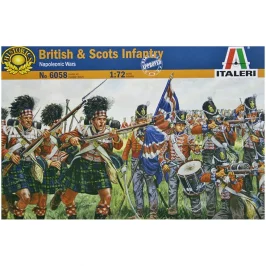 Набор British & Scots Infantry, Napoleonic Wars (1:72) картинка 433849 - МосИгра