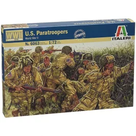 Набор U.S. Paratroopers, World War II (1:72) картинка 433935 - МосИгра