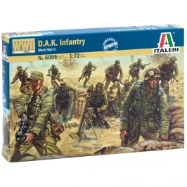 Набор D.A.K. Infantry, World War II (1:72) картинка 433909 - МосИгра
